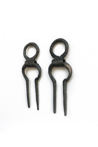 KORBAN EARRINGS (SILVER) - MUTTER METAL WORKS