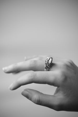 CLIFF RING (SILVER) - MUTTER METAL WORKS